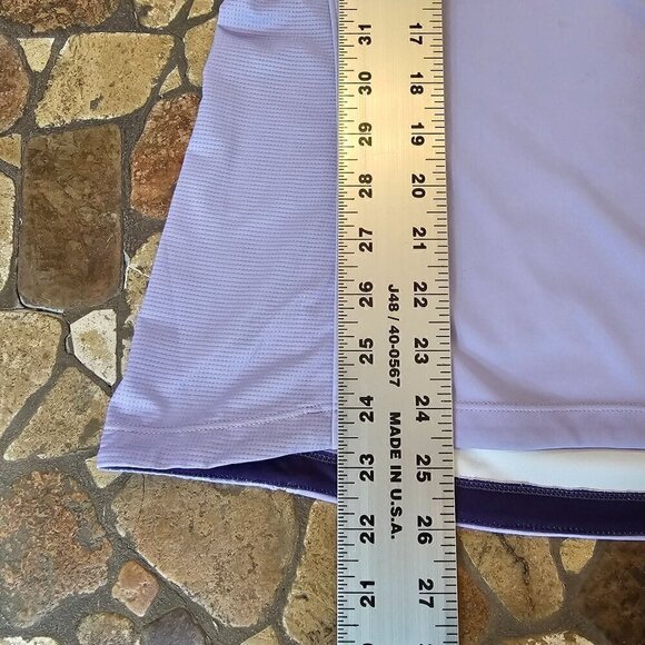 Solfire Women's Long Sleeve Lavender Shirt With Butterfly Design, Size Small - Picture 9 of 10